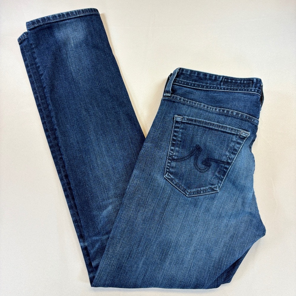 AG Adriano Goldschmied The Everett Jeans Mens 31x33 Blue Slim Straight Denim